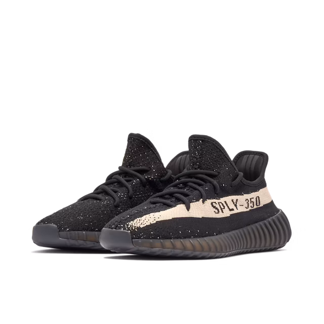 Yeezy 350 V2 Core Black White Oreo - Imagem 4
